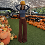 Load image into Gallery viewer, High-Waist Wide-Leg Tailored Trousers
