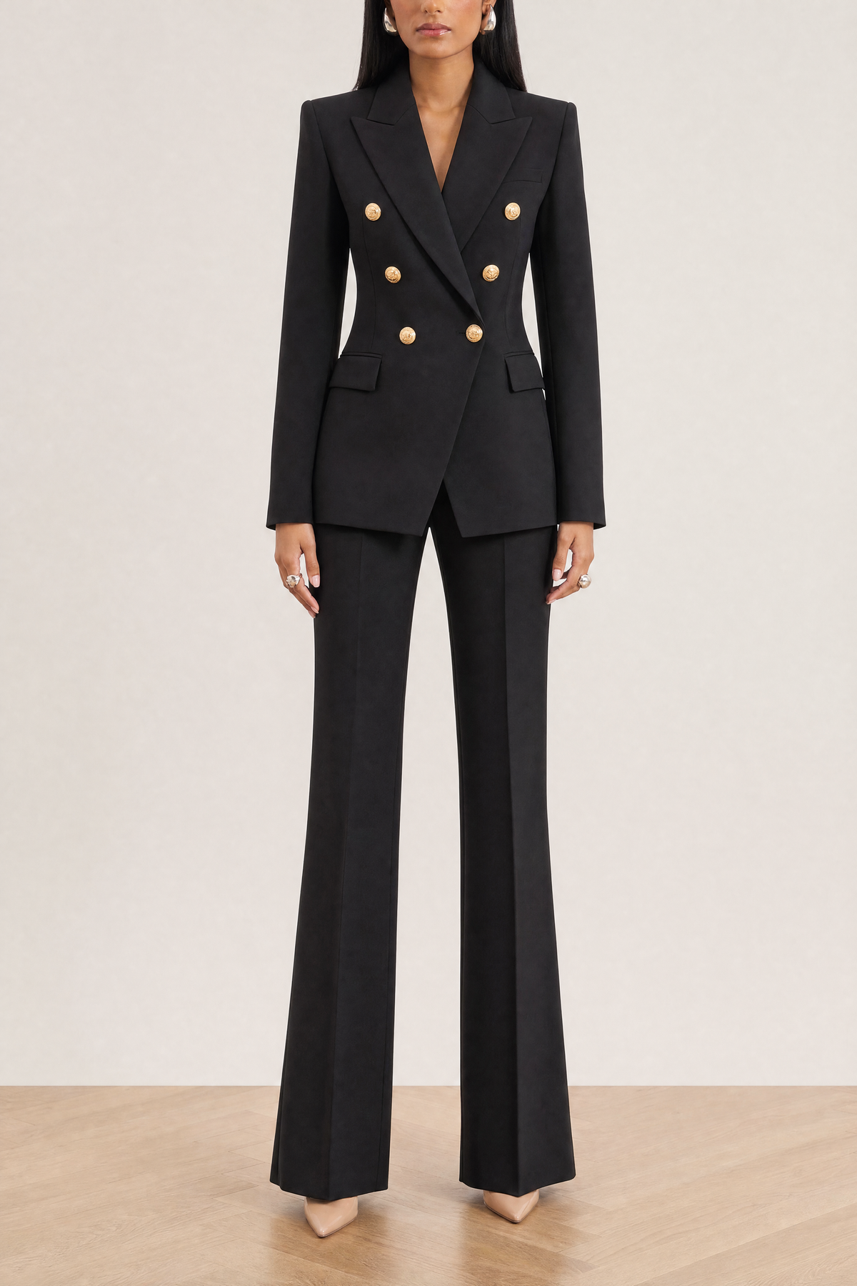 Marlowe Suit in Black - studio view 6