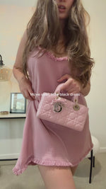 Load and play video in Gallery viewer, Ruffle Hem Mini Dress
